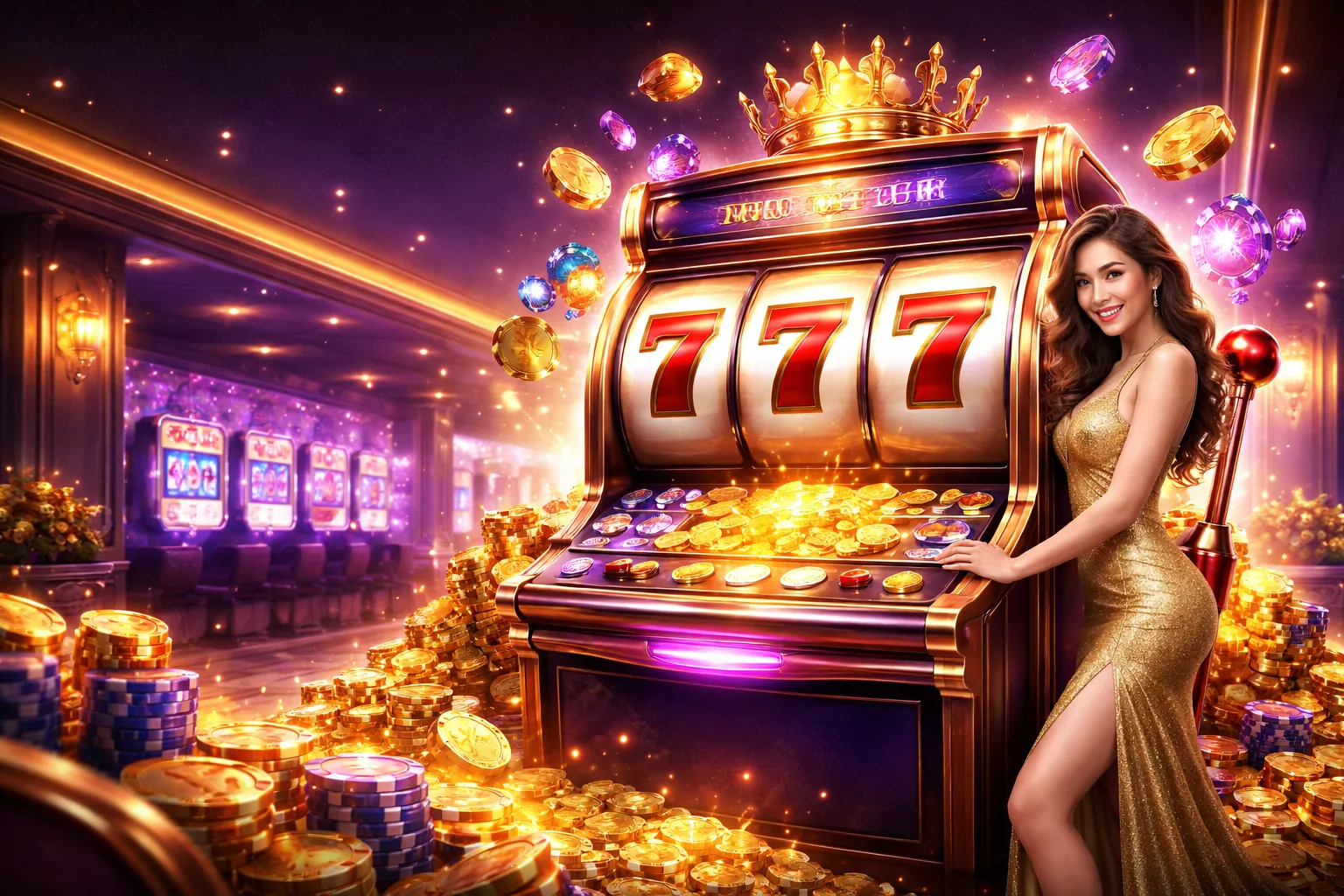 Hình ảnh chính trò chơi Slot 55vin link mới nhất